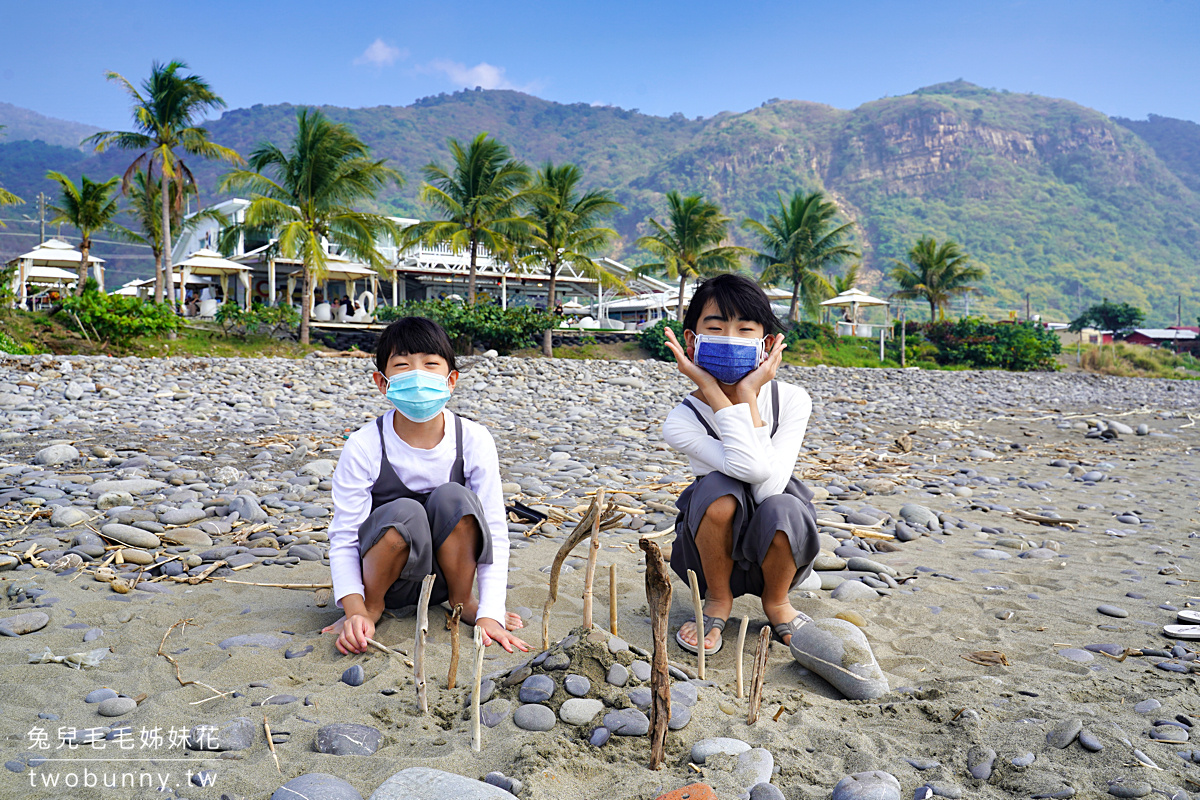 屏東景點》愛琴海岸海景休閒渡假園區～夢幻好拍南洋 IG 場景，枋山無敵海景咖啡廳 @兔兒毛毛姊妹花