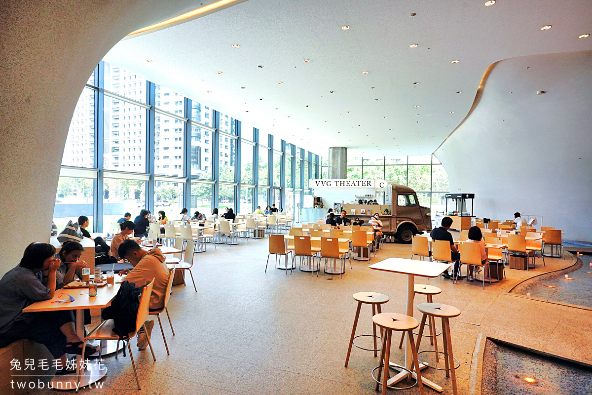 台中免費景點「臺中國家歌劇院」全球首座曲牆主題結構建築太美太好拍，還有質感餐廳可用餐 @兔兒毛毛姊妹花