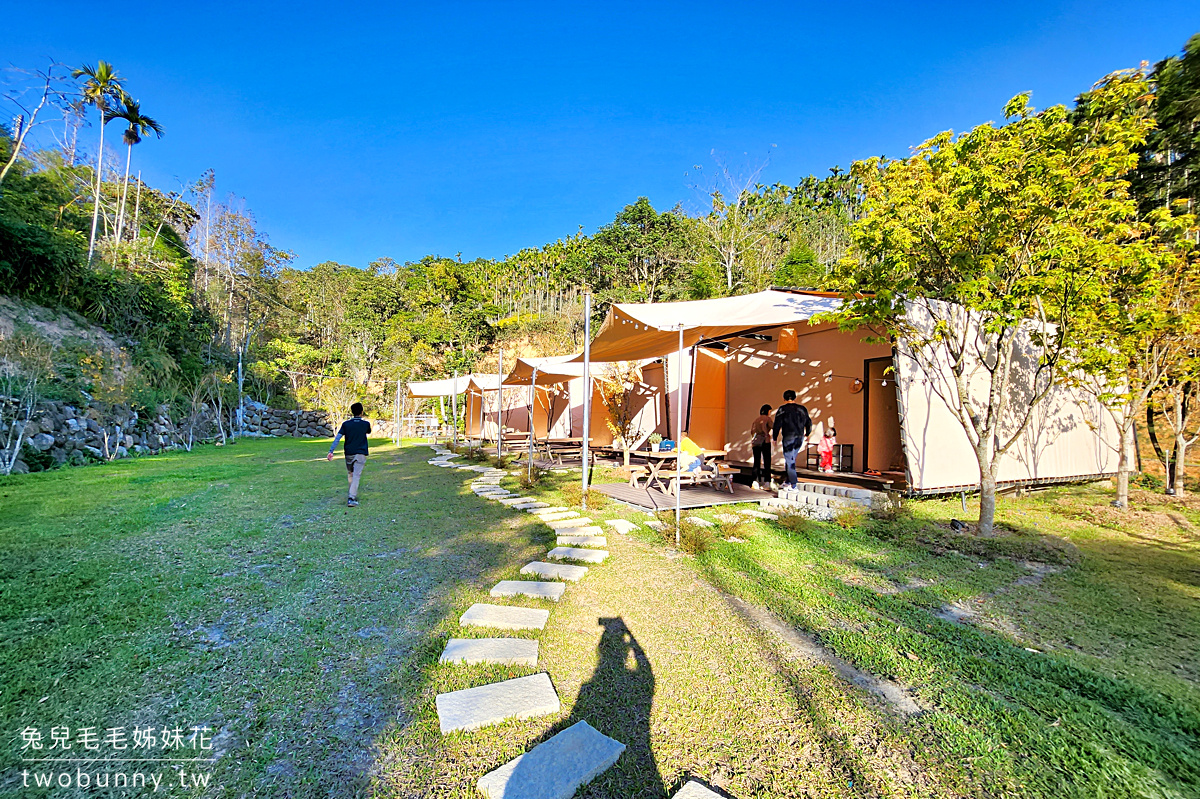 【葉子祕境】南投埔里住宿推薦｜森林 Villa 偽露營、小木屋、一泊二食，親近大自然又舒適 @兔兒毛毛姊妹花