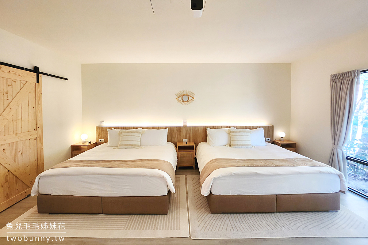 【葉子祕境】南投埔里住宿推薦｜森林 Villa 偽露營、小木屋、一泊二食，親近大自然又舒適 @兔兒毛毛姊妹花