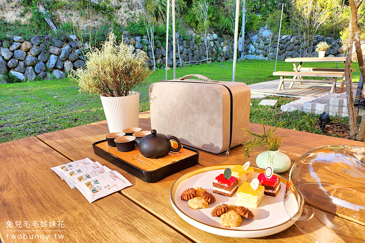 【葉子祕境】南投埔里住宿推薦｜森林 Villa 偽露營、小木屋、一泊二食，親近大自然又舒適 @兔兒毛毛姊妹花