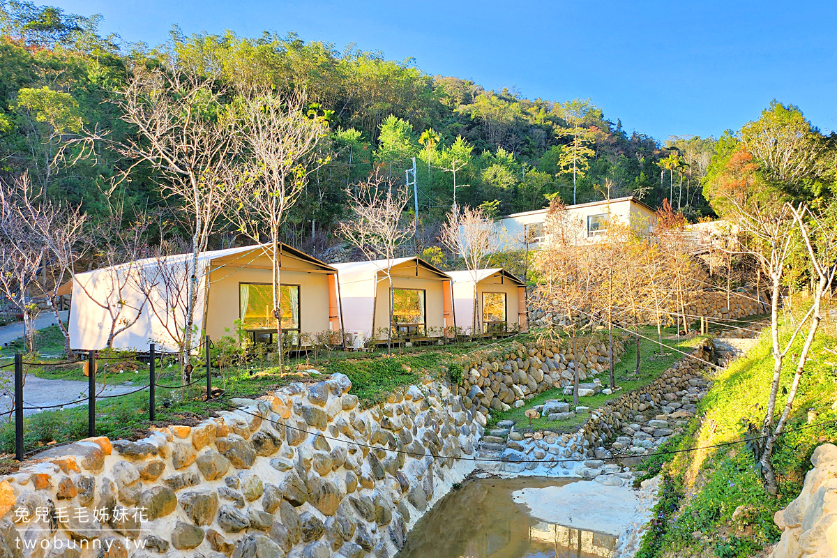【葉子祕境】南投埔里住宿推薦｜森林 Villa 偽露營、小木屋、一泊二食，親近大自然又舒適 @兔兒毛毛姊妹花