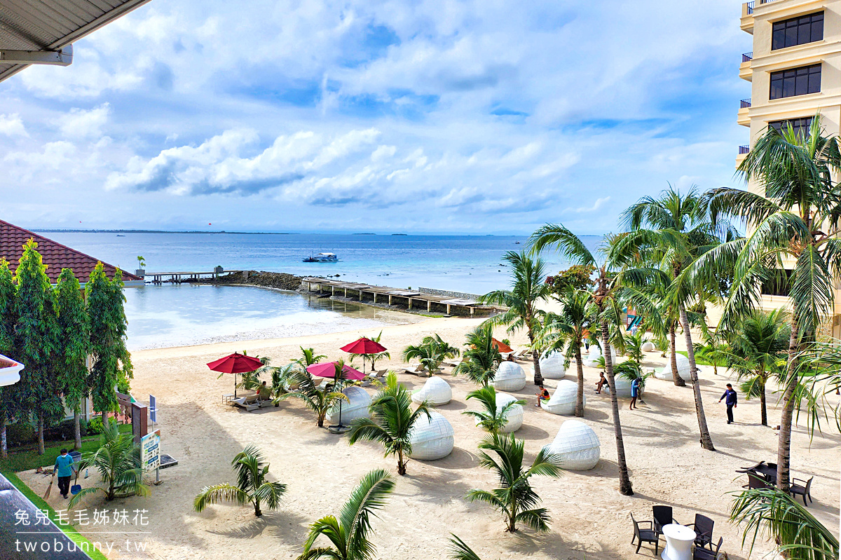 宿霧飯店》哥斯達貝拉熱帶海灘酒店｜Costabella Tropical Beach Hotel～麥克坦島上有私人沙灘的高C/P值度假村 @兔兒毛毛姊妹花