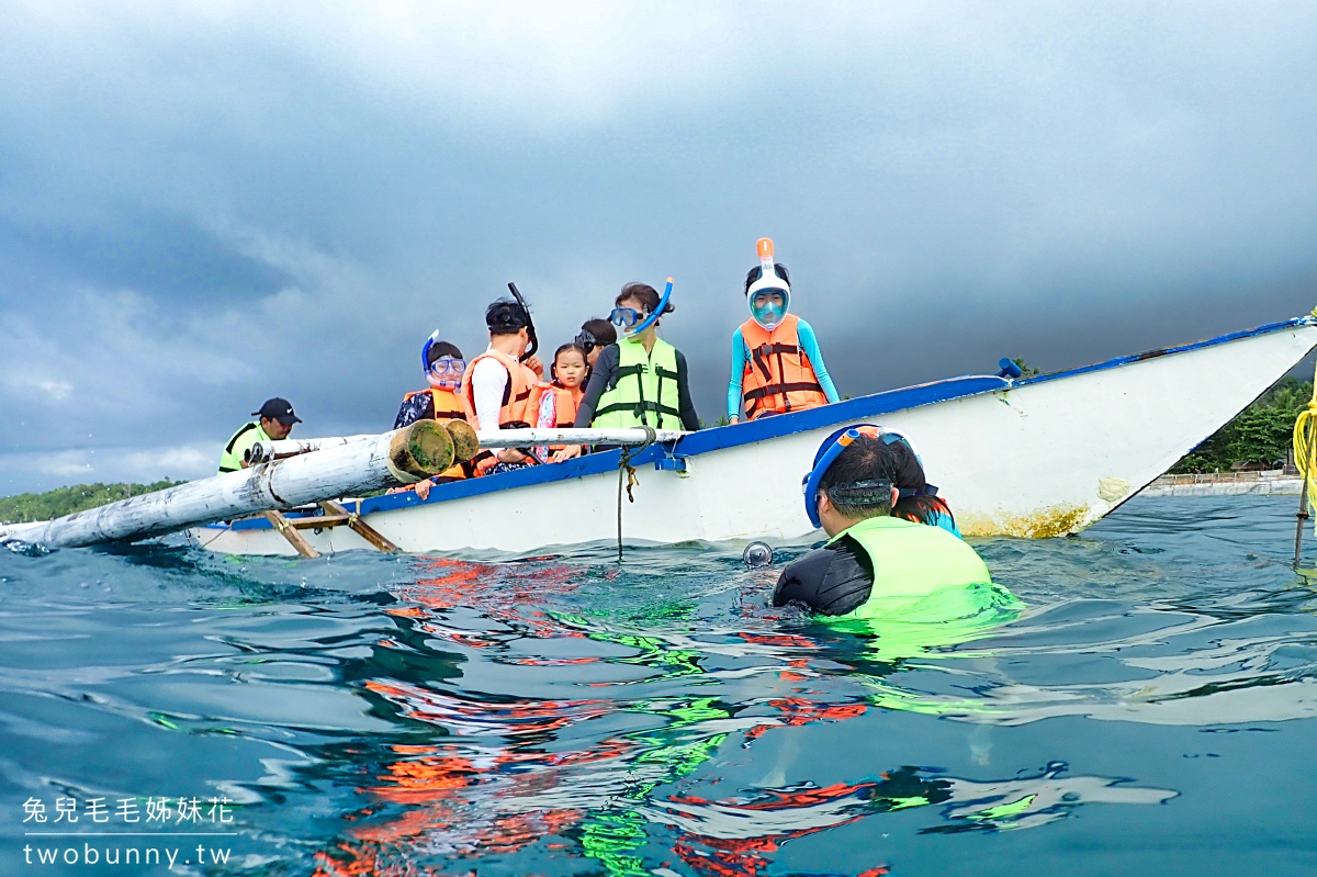 薄荷島景點》萊拉鯨鯊共游 LILA Taug Whaleshark Watching and Snorkeling~全新薄荷島鯨鯊村 @兔兒毛毛姊妹花