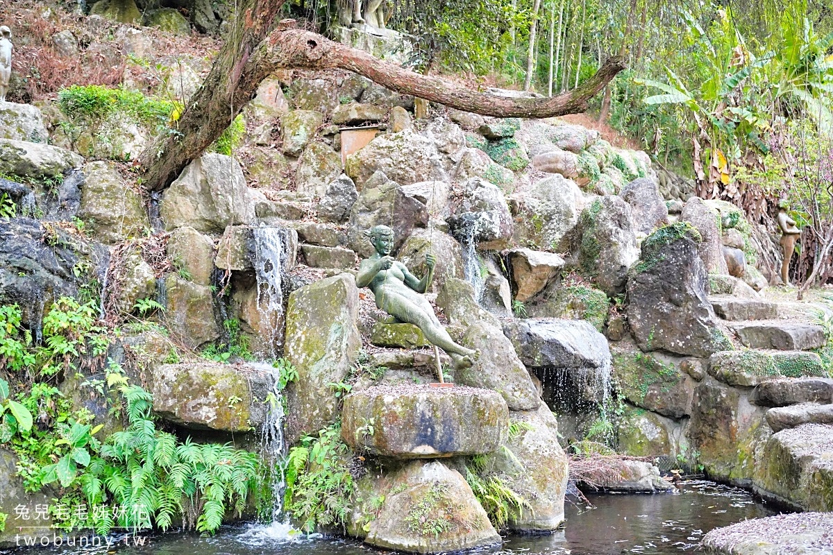 南投草屯景點》王英信美術館～藏身山林裡的森林雕塑園區，神好拍 IG 打卡新熱點 @兔兒毛毛姊妹花