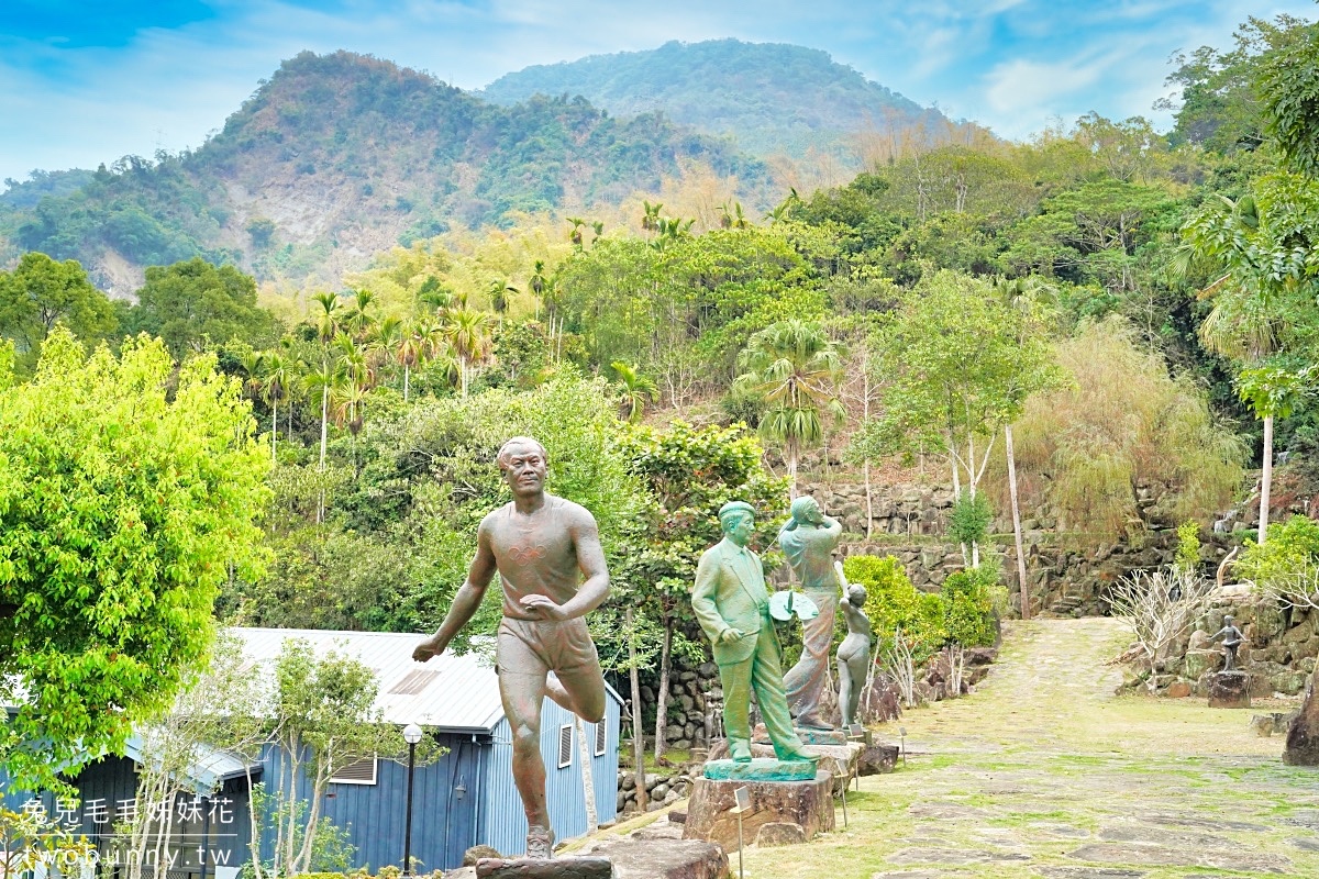 南投草屯景點》王英信美術館～藏身山林裡的森林雕塑園區，神好拍 IG 打卡新熱點 @兔兒毛毛姊妹花