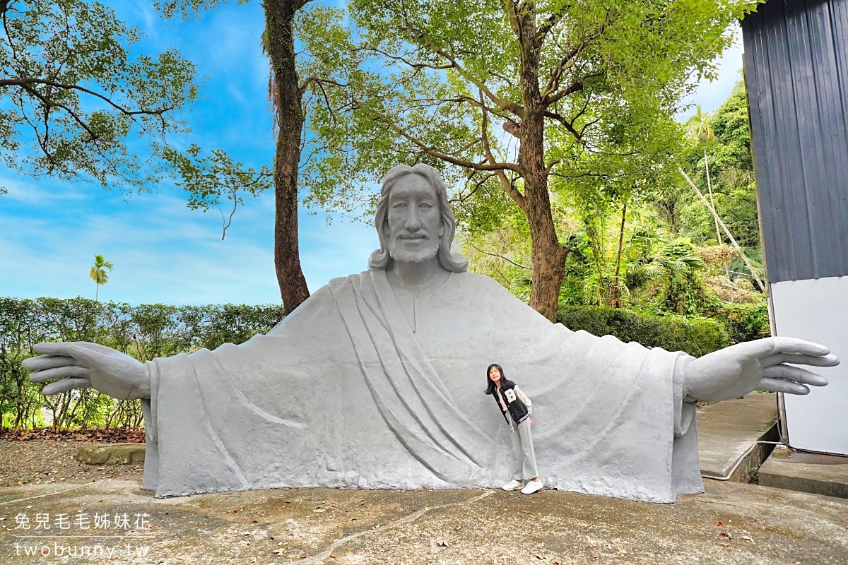 南投草屯景點》王英信美術館～藏身山林裡的森林雕塑園區，神好拍 IG 打卡新熱點 @兔兒毛毛姊妹花