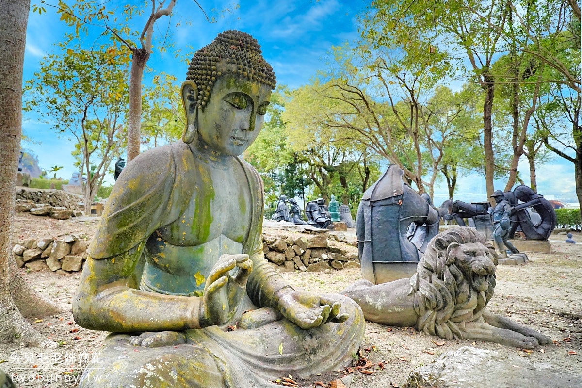 南投草屯景點》王英信美術館～藏身山林裡的森林雕塑園區，神好拍 IG 打卡新熱點 @兔兒毛毛姊妹花