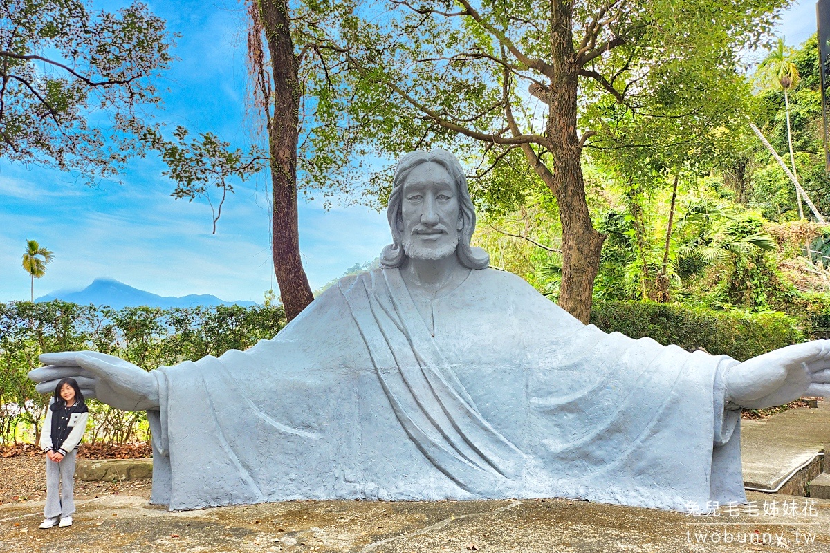 南投草屯景點》王英信美術館～藏身山林裡的森林雕塑園區，神好拍 IG 打卡新熱點 @兔兒毛毛姊妹花