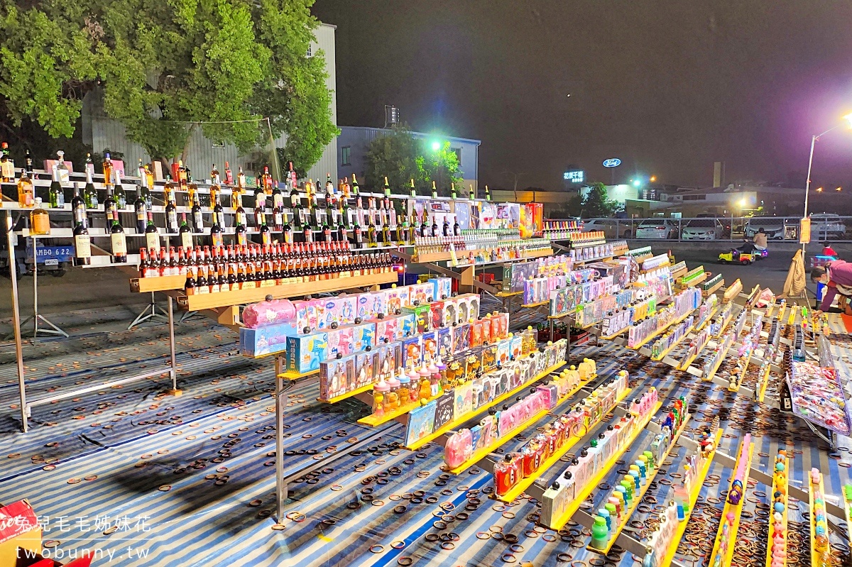 南投草屯【草鞋墩人文觀光夜市】美食必吃、遊戲攤位、交通停車攻略 @兔兒毛毛姊妹花
