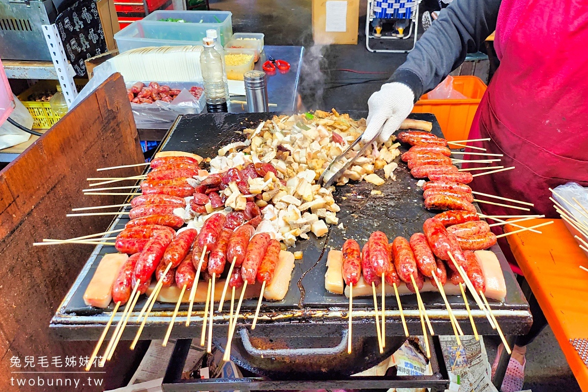 南投草屯【草鞋墩人文觀光夜市】美食必吃、遊戲攤位、交通停車攻略 @兔兒毛毛姊妹花