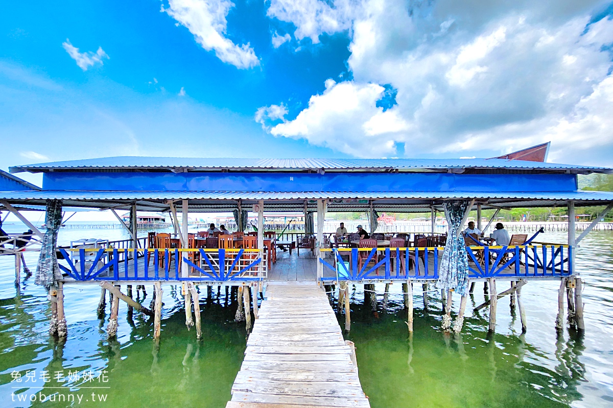 富國島美食 星星店 Con Sao Qu&aacute;n｜海星沙灘的海上屋海鮮餐廳，根本是網美餐廳 @兔兒毛毛姊妹花