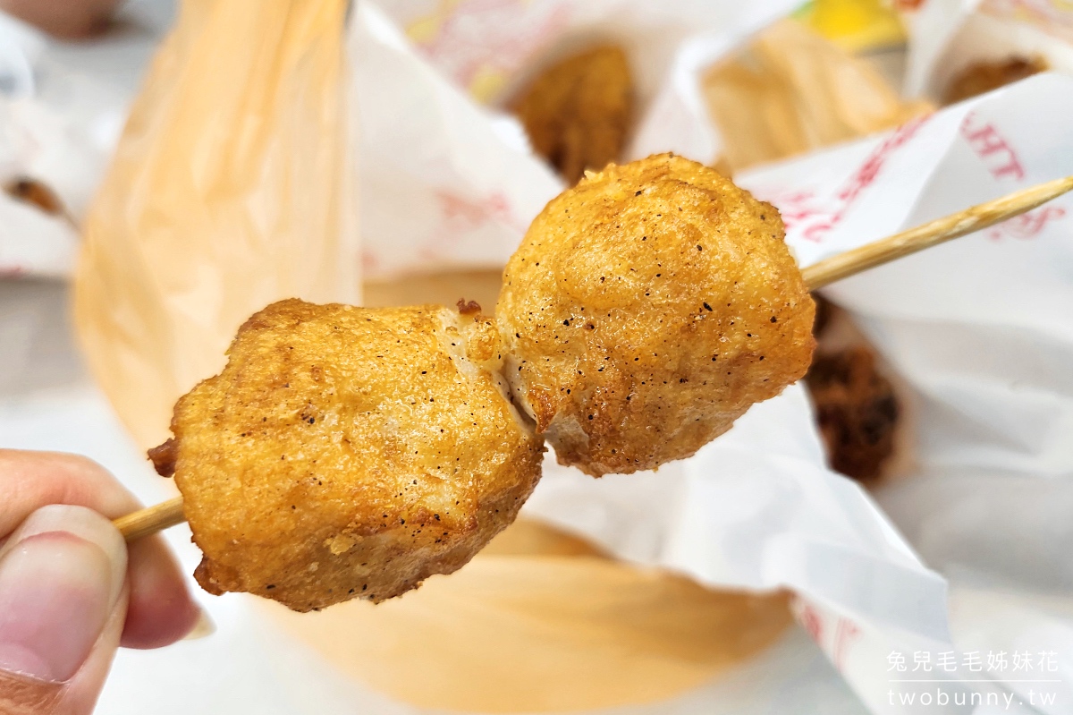 濱江市場美食》珮慈的炸雞～婆婆媽媽搶著買的超人氣炸雞｜千千推薦市場炸雞 @兔兒毛毛姊妹花