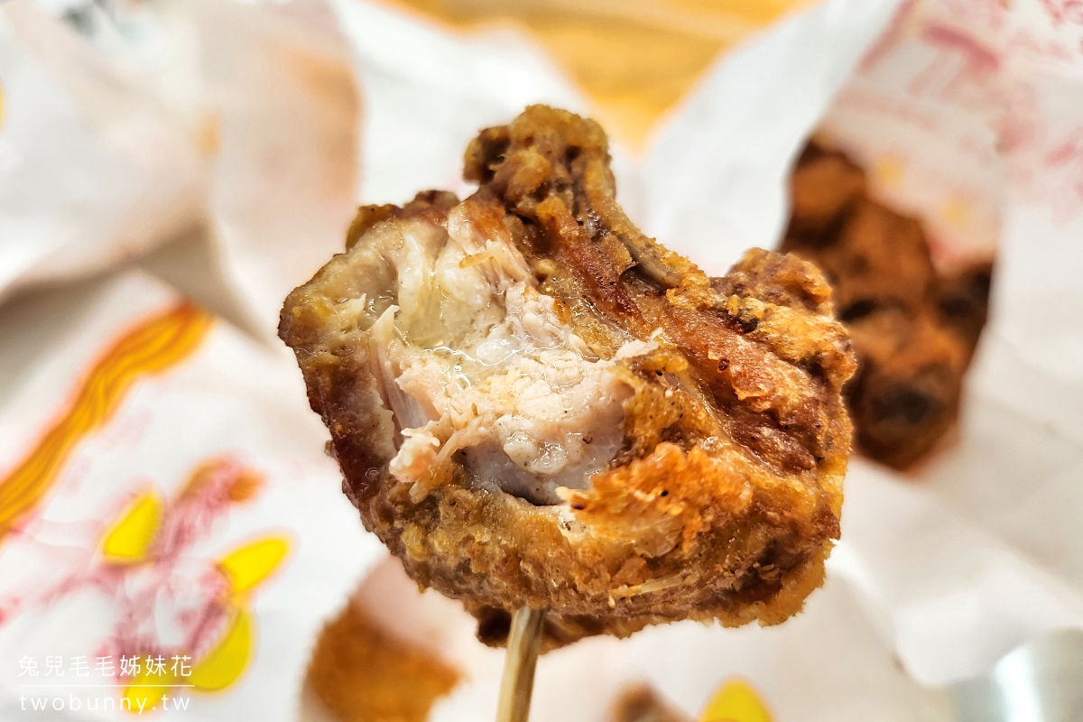 濱江市場美食》珮慈的炸雞～婆婆媽媽搶著買的超人氣炸雞｜千千推薦市場炸雞 @兔兒毛毛姊妹花
