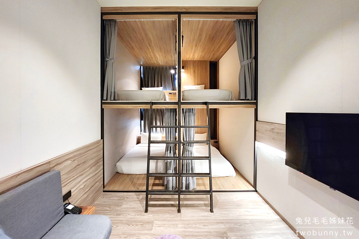 【探索私旅 Explore Hotel】台中逢甲住宿推薦！逢甲夜市走路5分鐘、免費停車＋航空主題設計旅店 @兔兒毛毛姊妹花