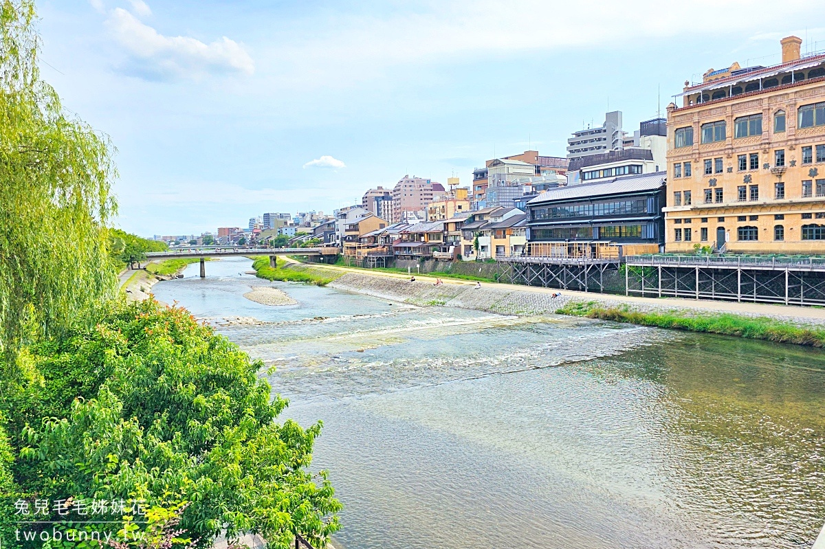 【料理旅館鶴清】京都鴨川納涼床｜夏季限定河景第一排懷石料理＋中文預約 @兔兒毛毛姊妹花