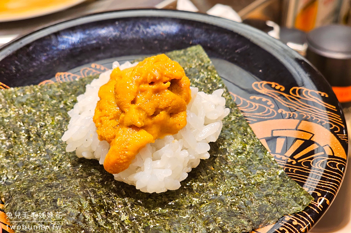 【迴轉壽司 むさし｜寿しのむさし｜武藏壽司】京都車站美食，平價迴轉壽司 @兔兒毛毛姊妹花