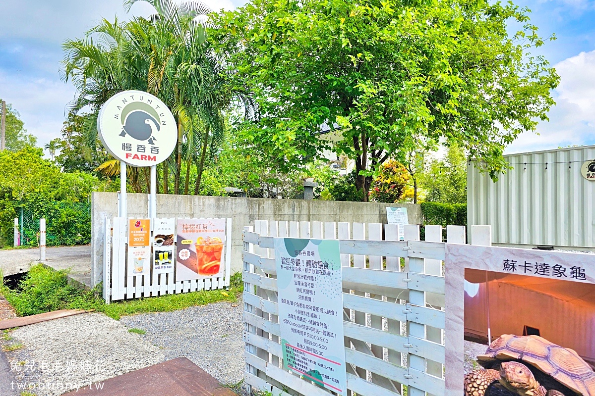 慢吞吞農場｜宜蘭冬山動物農場～象龜、浣熊、柯爾鴨、垂耳兔都可以餵食 @兔兒毛毛姊妹花