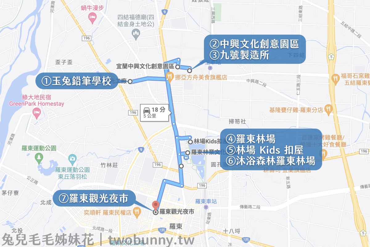 宜蘭羅東景點「羅東一日遊」不繞路悠閒玩文創園區、室內樂園、親子餐廳、羅東夜市 @兔兒毛毛姊妹花