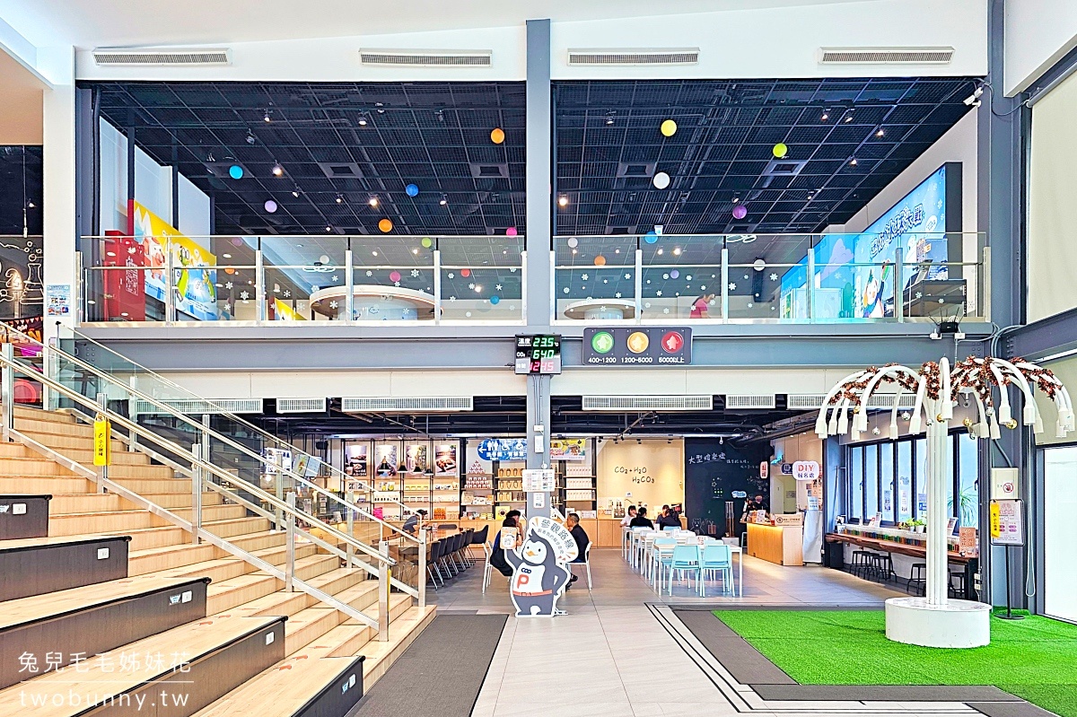 【冷研碳索館】嘉義親子景點：全台唯一氣體觀光工廠，乾冰實驗＋氣體DIY好好玩 @兔兒毛毛姊妹花