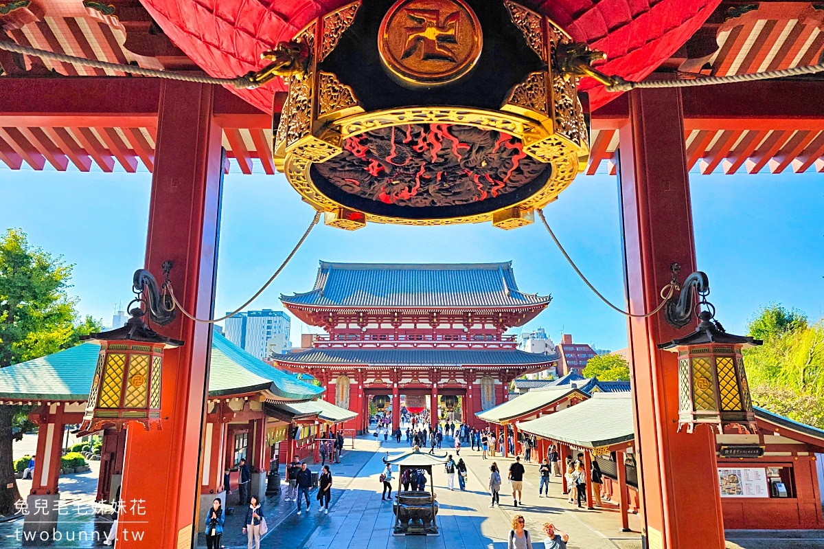 「東京淺草一日遊」不只雷門、淺草寺，復古遊樂園、景觀餐廳，美食購物一路玩 @兔兒毛毛姊妹花