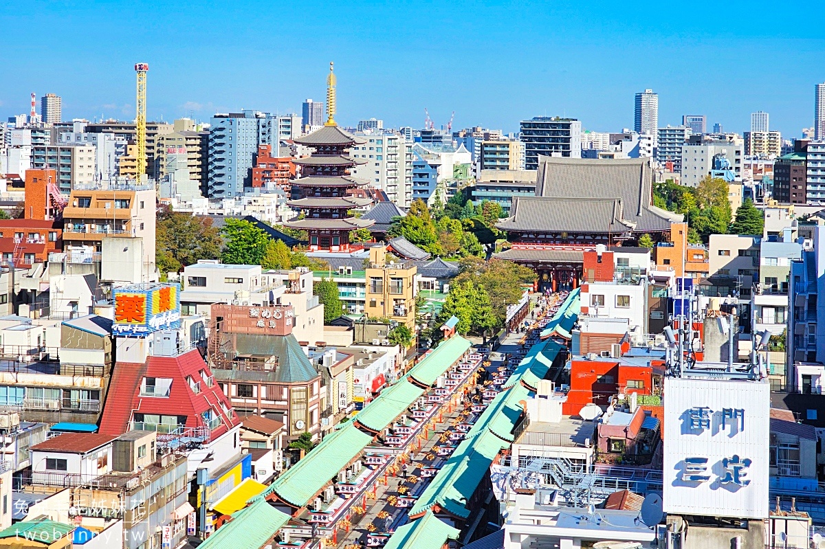 東京【淺草文化觀光中心】欣賞雷門、淺草寺、晴空塔的免費展望台,附設景觀咖啡廳 @兔兒毛毛姊妹花 東京【淺草文化觀光中心】欣賞雷門、淺草寺、晴空塔的免費展望台,附設景觀咖啡廳 @兔兒毛毛姊妹花
