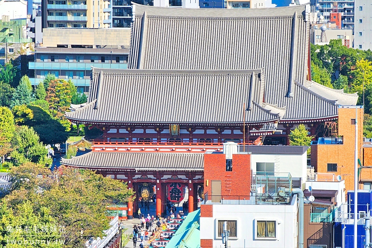 東京【淺草文化觀光中心】欣賞雷門、淺草寺、晴空塔的免費展望台,附設景觀咖啡廳 @兔兒毛毛姊妹花 東京【淺草文化觀光中心】欣賞雷門、淺草寺、晴空塔的免費展望台,附設景觀咖啡廳 @兔兒毛毛姊妹花