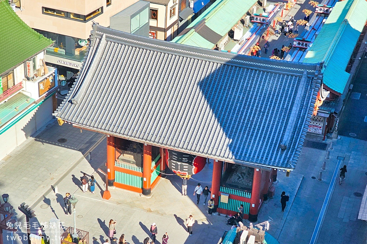 東京【淺草文化觀光中心】欣賞雷門、淺草寺、晴空塔的免費展望台,附設景觀咖啡廳 @兔兒毛毛姊妹花 東京【淺草文化觀光中心】欣賞雷門、淺草寺、晴空塔的免費展望台,附設景觀咖啡廳 @兔兒毛毛姊妹花