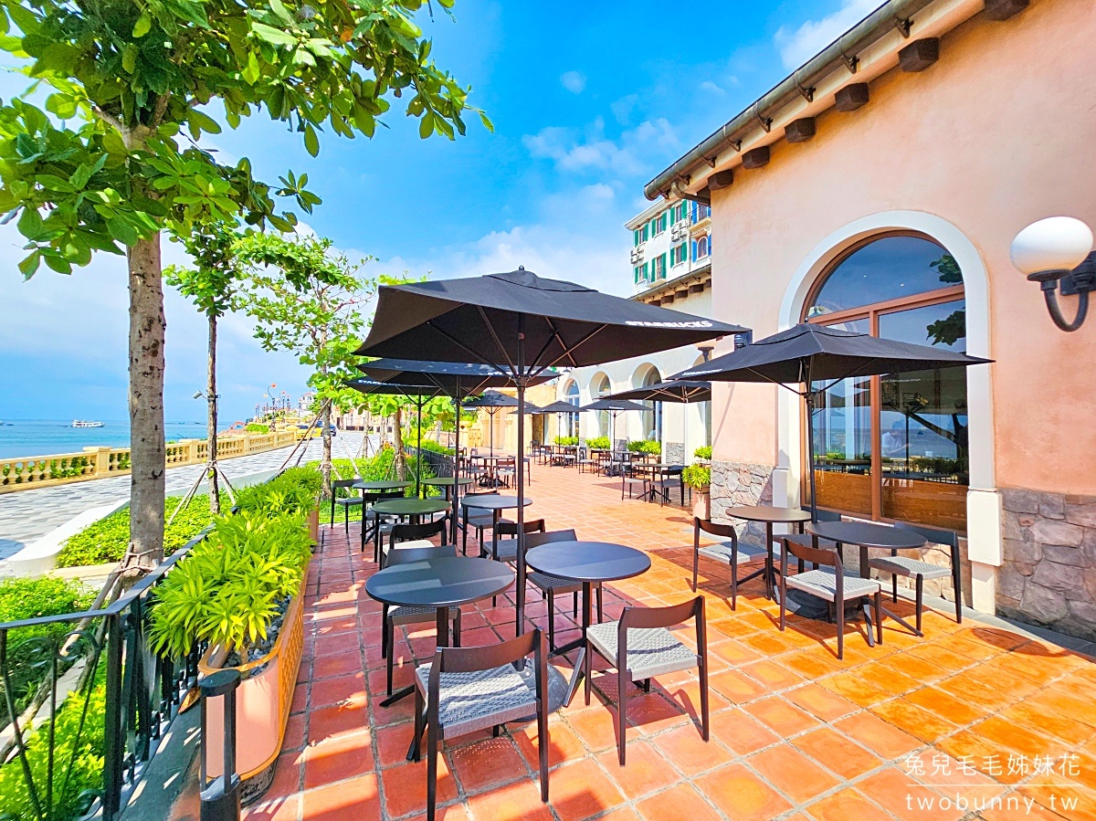 【富國島星巴克】Starbucks Beach House Sun Primavera 地中海日落小鎮海景第一排咖啡廳 @兔兒毛毛姊妹花 【富國島星巴克】Starbucks Beach House Sun Primavera 地中海日落小鎮海景第一排咖啡廳 @兔兒毛毛姊妹花