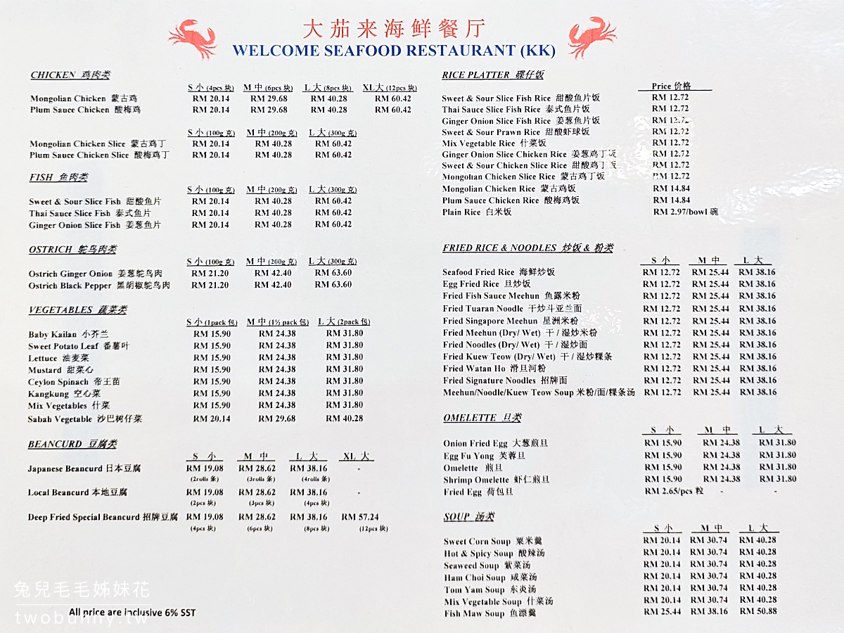 沙巴美食【大茄來海鮮餐廳】每天晚上席開百桌超狂海鮮餐廳,巨無霸老虎蝦必點 @兔兒毛毛姊妹花 沙巴美食【大茄來海鮮餐廳】每天晚上席開百桌超狂海鮮餐廳,巨無霸老虎蝦必點 @兔兒毛毛姊妹花