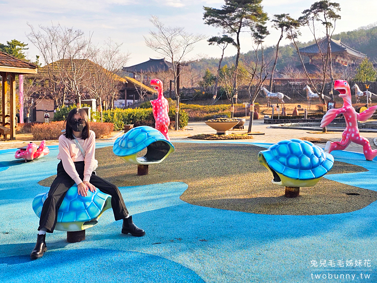 【金海伽倻主題公園】釜山親子景點推薦～22米高空腳踏車、飛天溜索太刺激！ @兔兒毛毛姊妹花