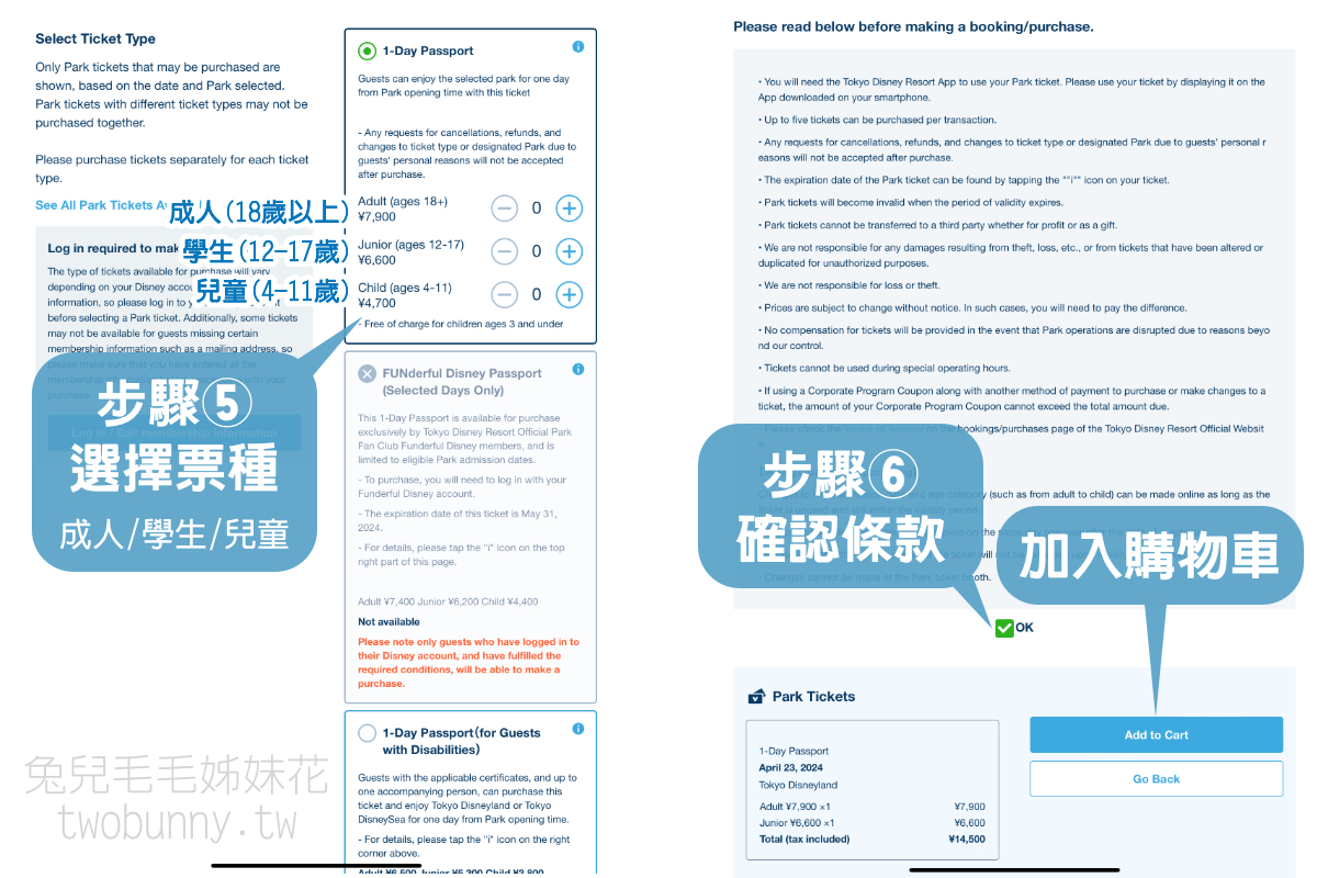 【2025東京迪士尼門票攻略】最新票價、購票方式、尊享卡全解析 @兔兒毛毛姊妹花