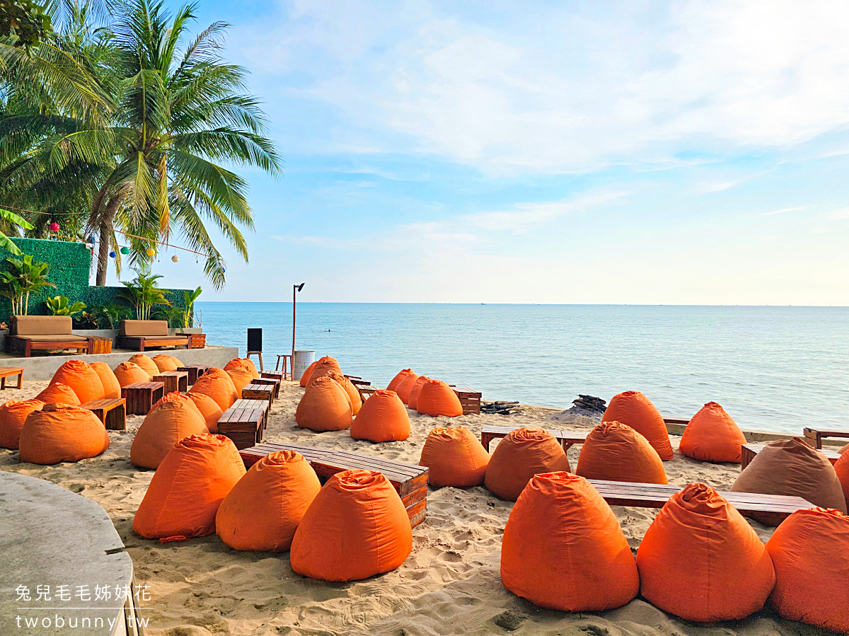 【OCSEN Beach Bar & Club】富國島最美沙灘酒吧！夕陽第一排、海景餐廳、打卡攻略 @兔兒毛毛姊妹花