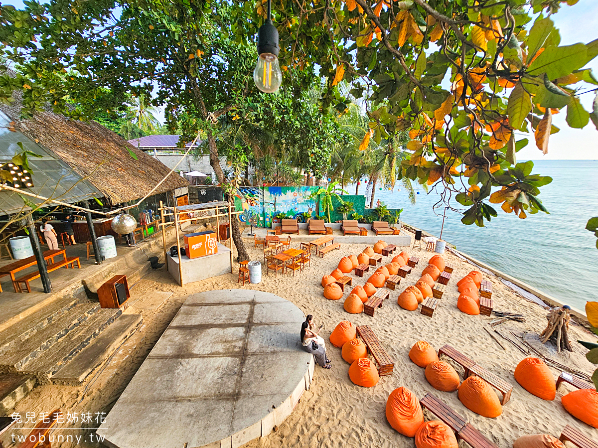 【OCSEN Beach Bar & Club】富國島最美沙灘酒吧！夕陽第一排、海景餐廳、打卡攻略 @兔兒毛毛姊妹花