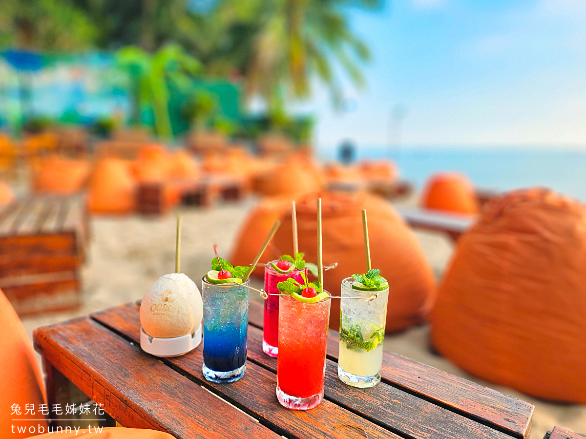 【OCSEN Beach Bar & Club】富國島最美沙灘酒吧！夕陽第一排、海景餐廳、打卡攻略 @兔兒毛毛姊妹花