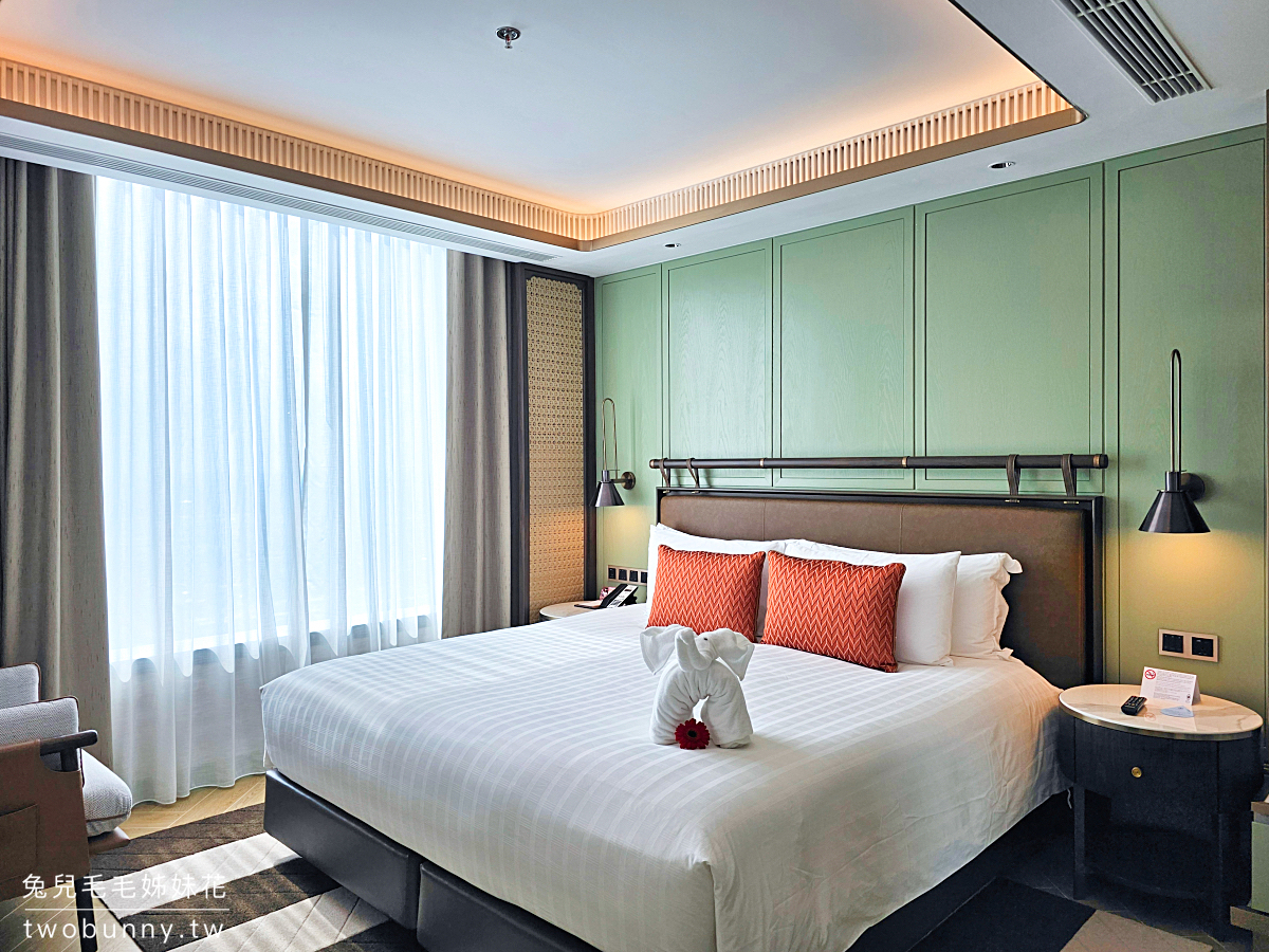 【帕亞泰易思廷大酒店 Eastin Grand Hotel Phayathai】曼谷住宿推薦｜機場快線直達、雙臥室套房、無邊際泳池 @兔兒毛毛姊妹花
