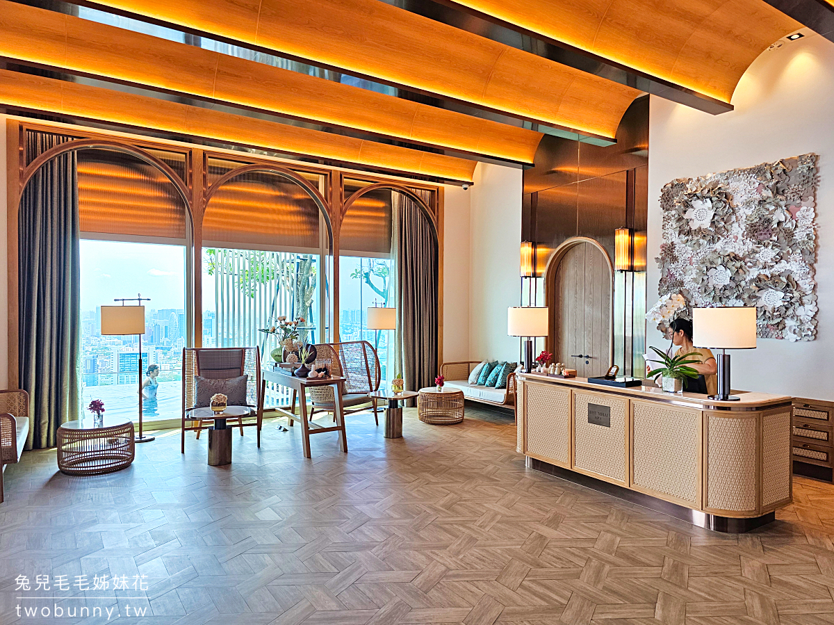 【帕亞泰易思廷大酒店 Eastin Grand Hotel Phayathai】曼谷住宿推薦｜機場快線直達、雙臥室套房、無邊際泳池 @兔兒毛毛姊妹花