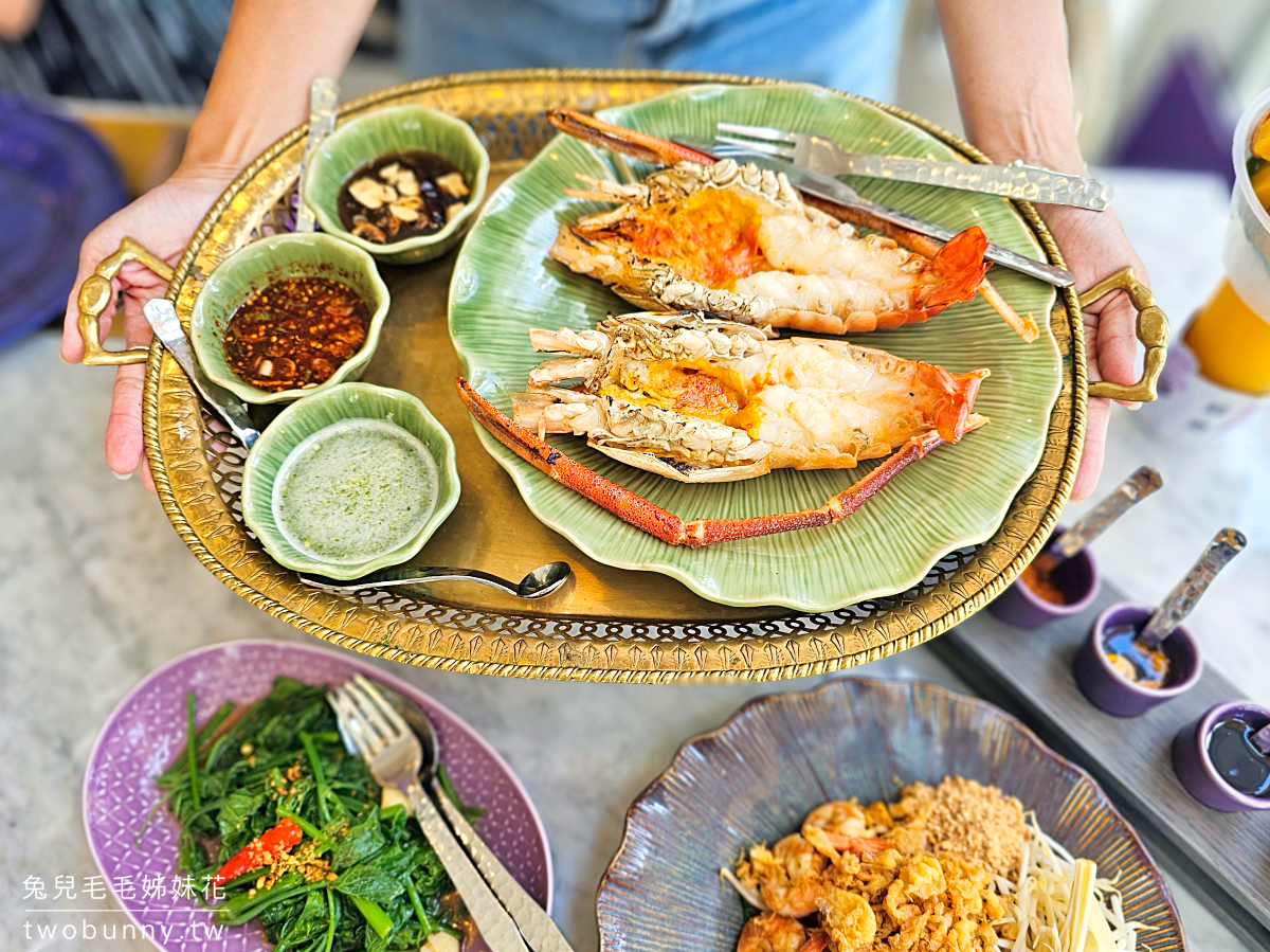 曼谷美食「NARA Thai Cuisine」米其林推薦泰式料理餐廳，Terminal 21 Asok 全新分店 @兔兒毛毛姊妹花