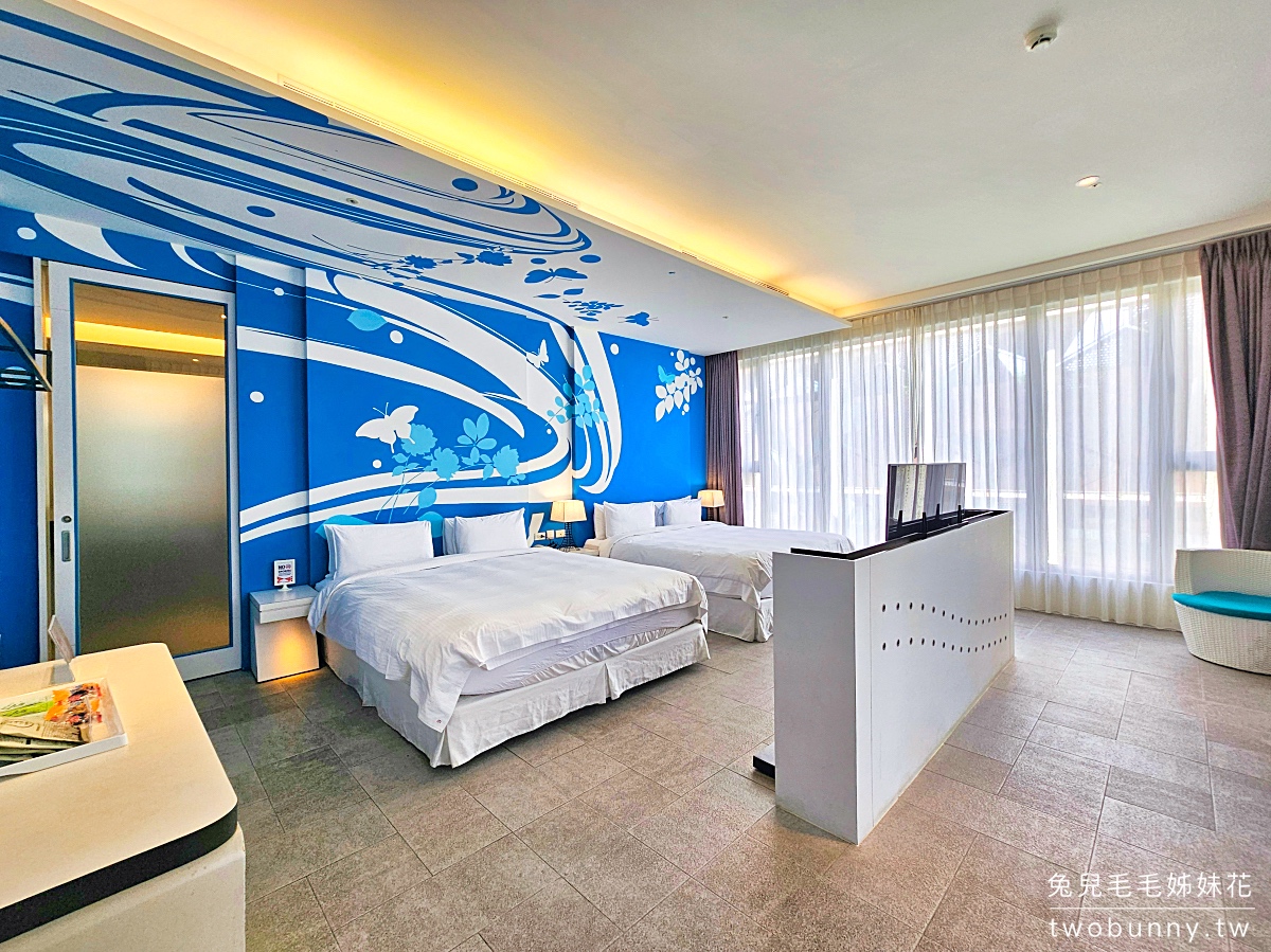 【九號溫泉旅店 No. 9 Hotel】礁溪住宿推薦｜超大溫泉池、溫泉魚咬腳、釣蝦、親子溫泉飯店 @兔兒毛毛姊妹花