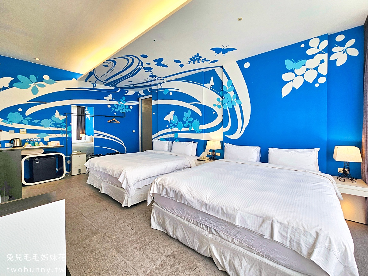 【九號溫泉旅店 No. 9 Hotel】礁溪住宿推薦｜超大溫泉池、溫泉魚咬腳、釣蝦、親子溫泉飯店 @兔兒毛毛姊妹花