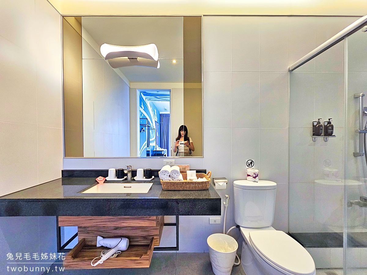 【九號溫泉旅店 No. 9 Hotel】礁溪住宿推薦｜超大溫泉池、溫泉魚咬腳、釣蝦、親子溫泉飯店 @兔兒毛毛姊妹花