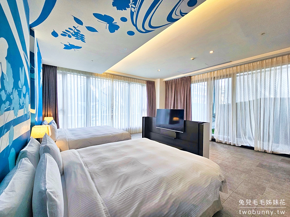 【九號溫泉旅店 No. 9 Hotel】礁溪住宿推薦｜超大溫泉池、溫泉魚咬腳、釣蝦、親子溫泉飯店 @兔兒毛毛姊妹花