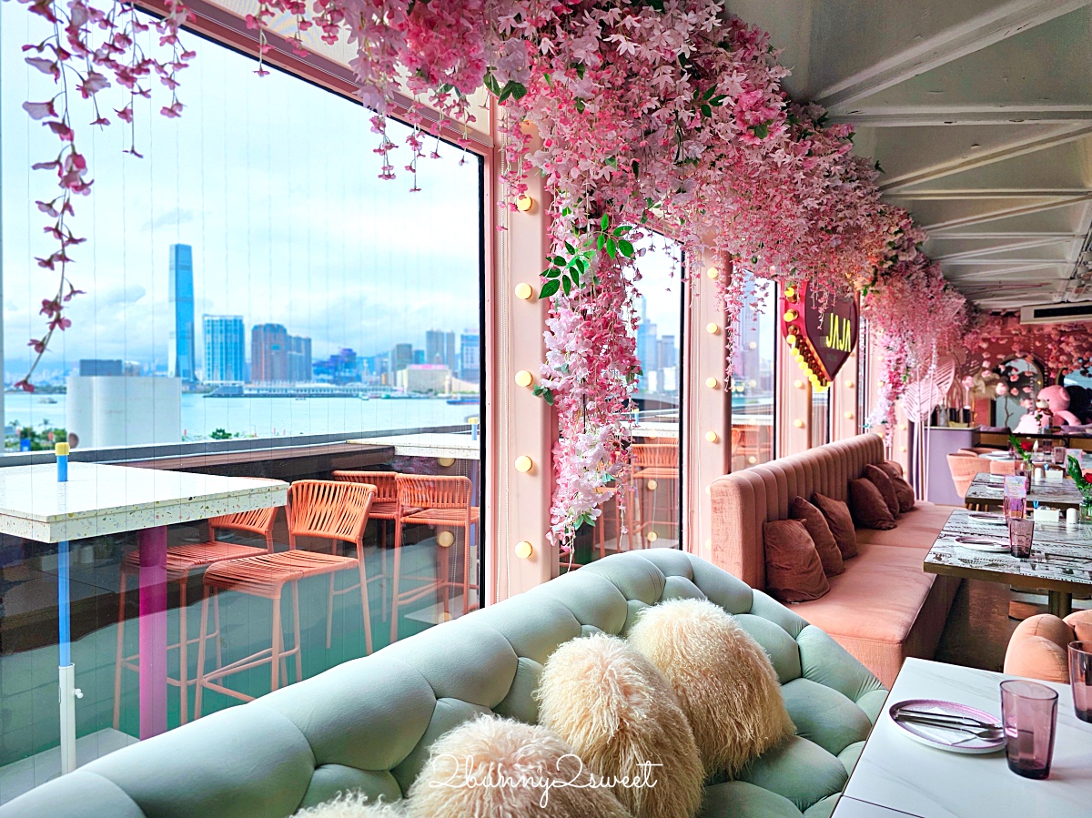 香港灣仔美食「JAJA」夢幻粉紅網美餐廳,香港藝術中心 6 樓海景餐廳餐點又美又好吃 @兔兒毛毛姊妹花 香港灣仔美食「JAJA」夢幻粉紅網美餐廳,香港藝術中心 6 樓海景餐廳餐點又美又好吃 @兔兒毛毛姊妹花