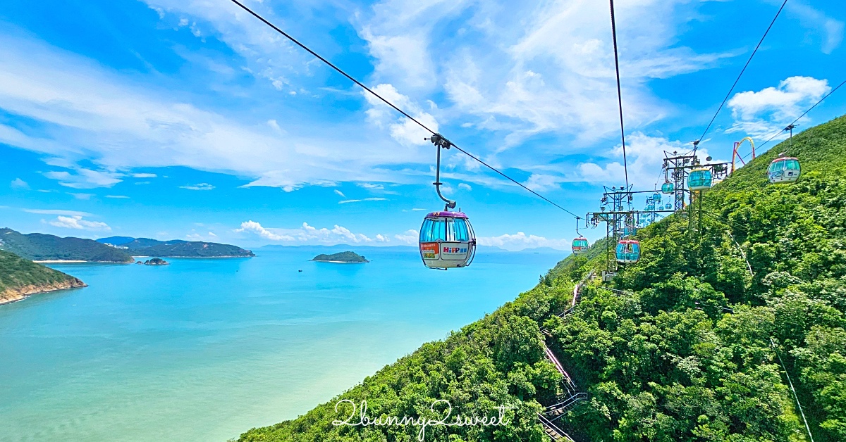 【香港海洋公園】香港親子景點推薦｜海洋列車、海景纜車、水族館、遊樂園一票玩到底 @兔兒毛毛姊妹花