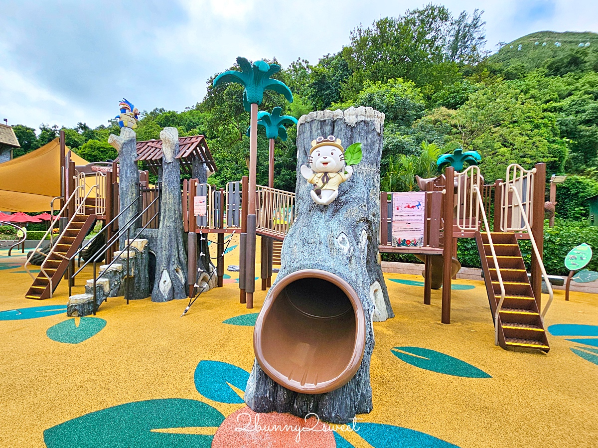 【香港海洋公園】香港親子景點推薦｜海洋列車、海景纜車、水族館、遊樂園一票玩到底 @兔兒毛毛姊妹花