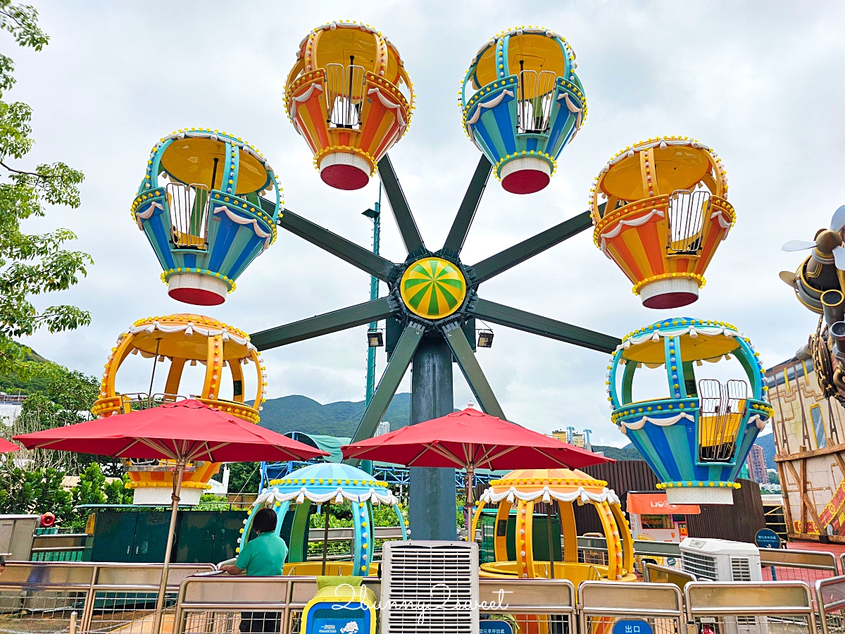 【香港海洋公園】香港親子景點推薦｜海洋列車、海景纜車、水族館、遊樂園一票玩到底 @兔兒毛毛姊妹花