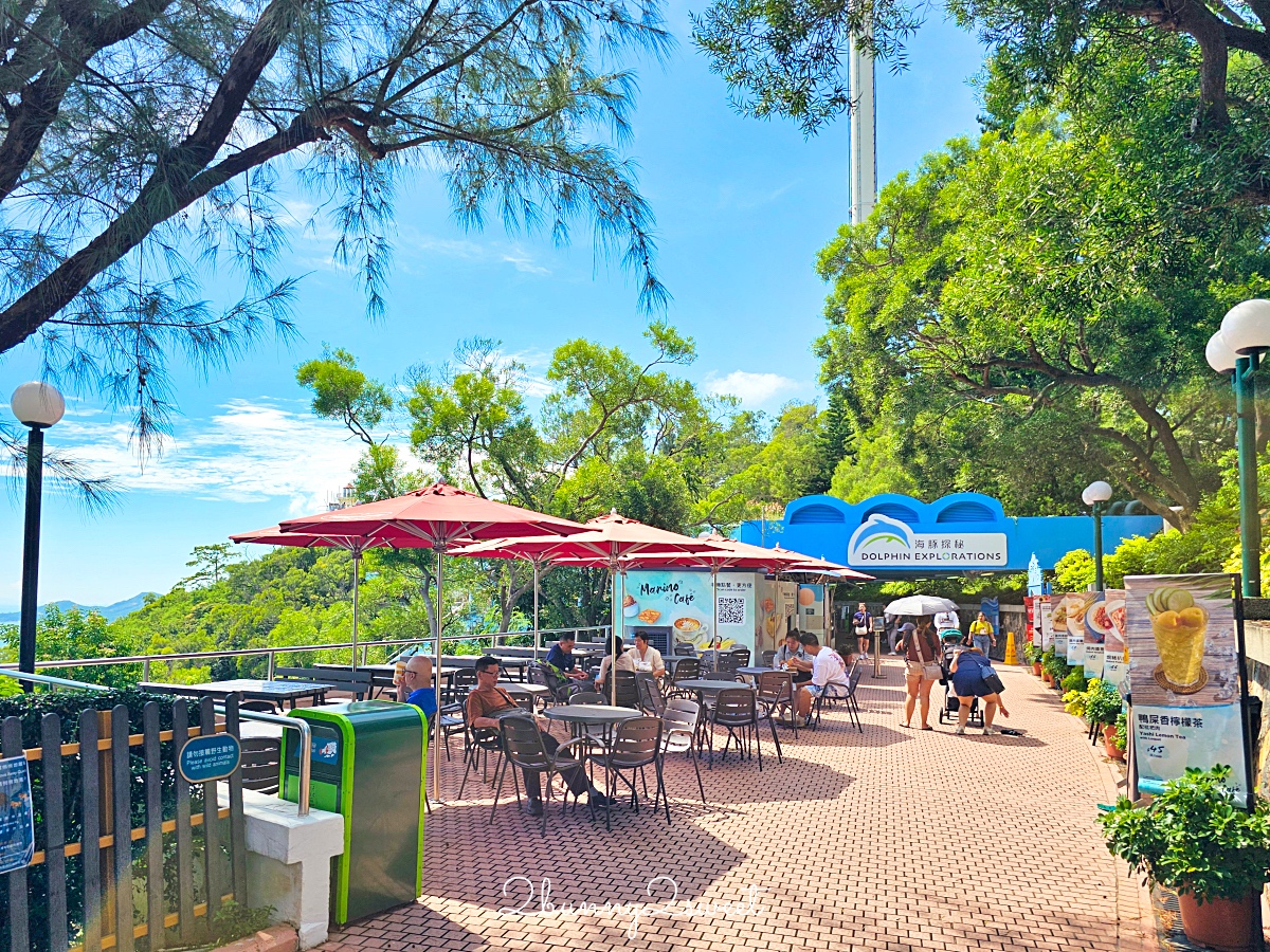 【香港海洋公園】香港親子景點推薦｜海洋列車、海景纜車、水族館、遊樂園一票玩到底 @兔兒毛毛姊妹花