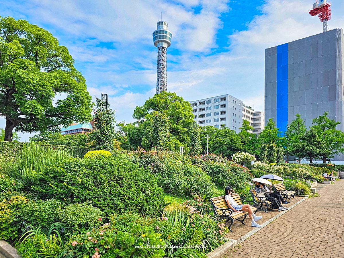 【橫濱海洋塔】橫濱景點推薦｜360度展望台、山下公園夜景、門票交通完整攻略 @兔兒毛毛姊妹花