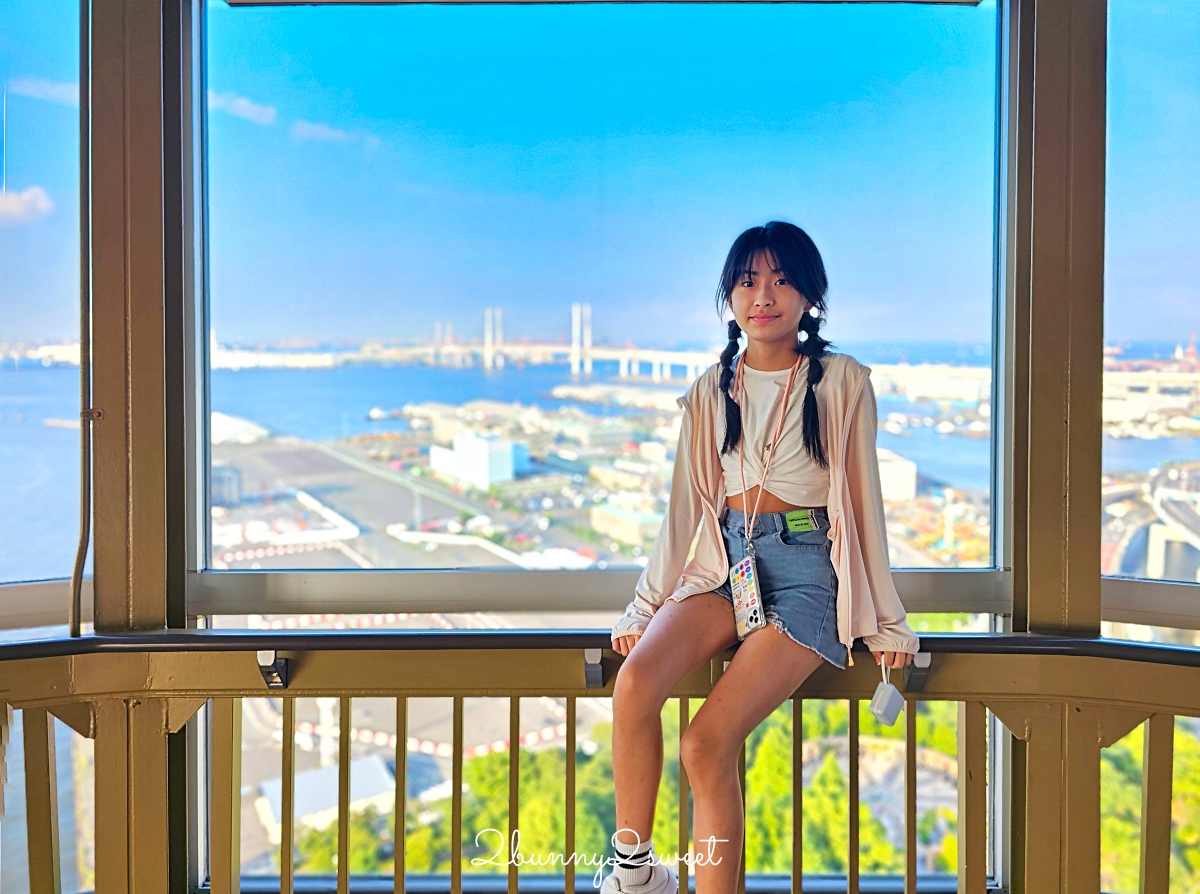 【橫濱海洋塔】橫濱景點推薦｜360度展望台、山下公園夜景、門票交通完整攻略 @兔兒毛毛姊妹花