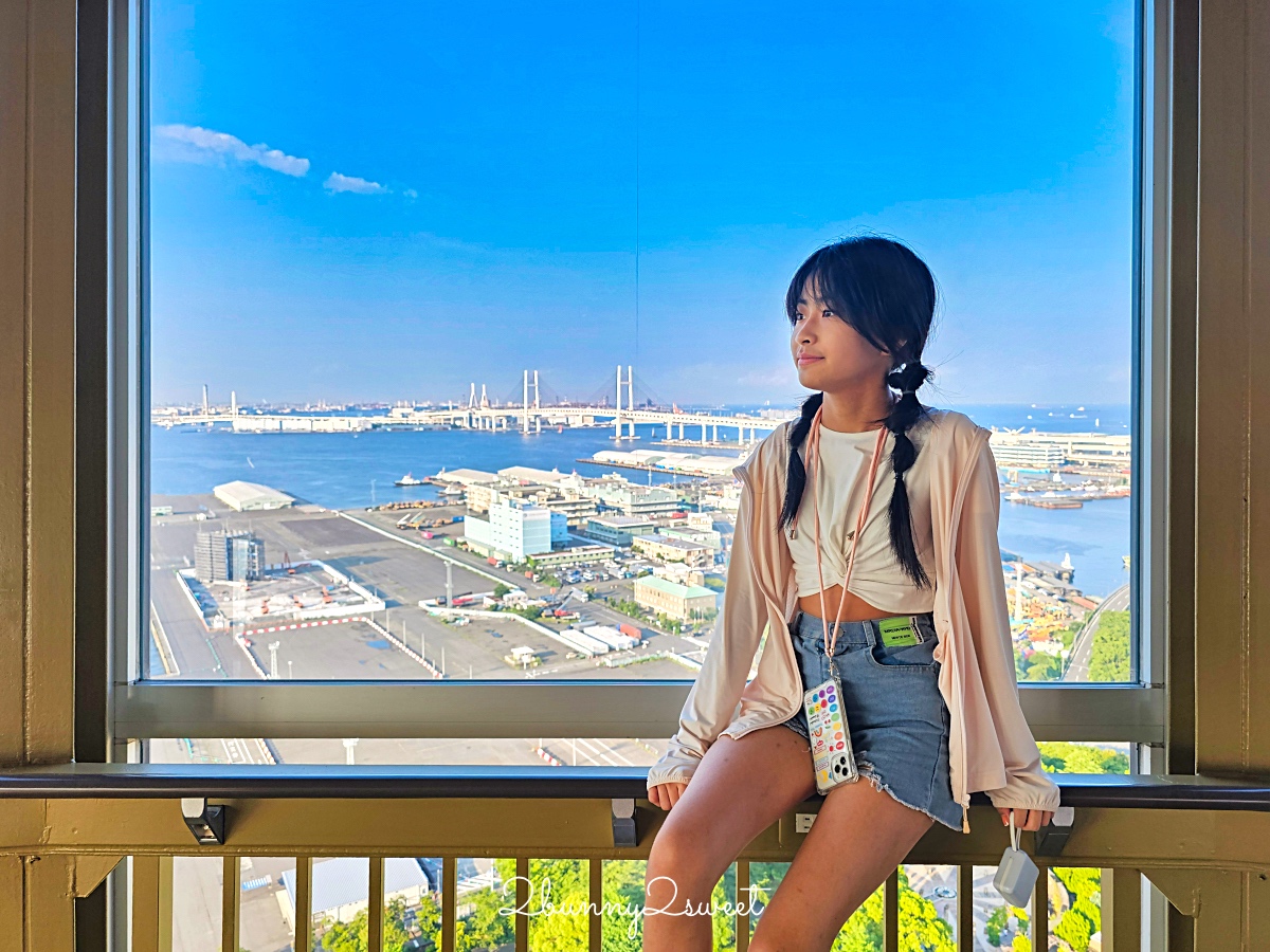 【橫濱海洋塔】橫濱景點推薦｜360度展望台、山下公園夜景、門票交通完整攻略 @兔兒毛毛姊妹花